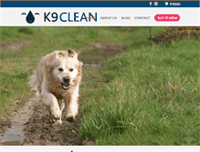 Tablet Screenshot of k9-clean.com